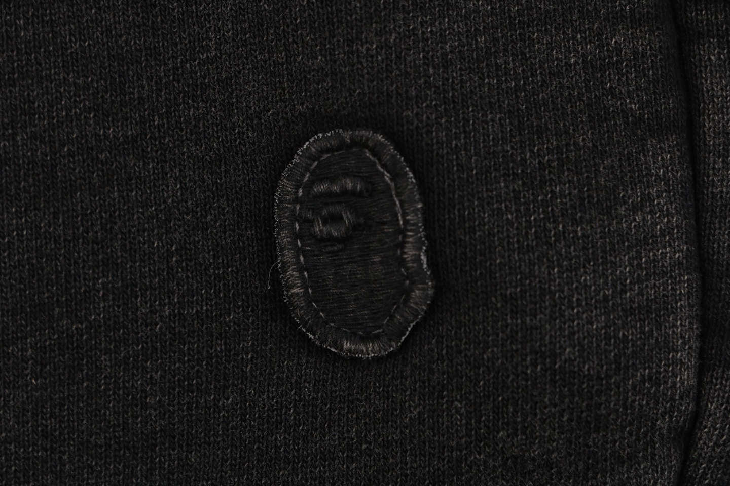 Bape Ape Head Embroidered Logo Sweat Shorts Black Brand