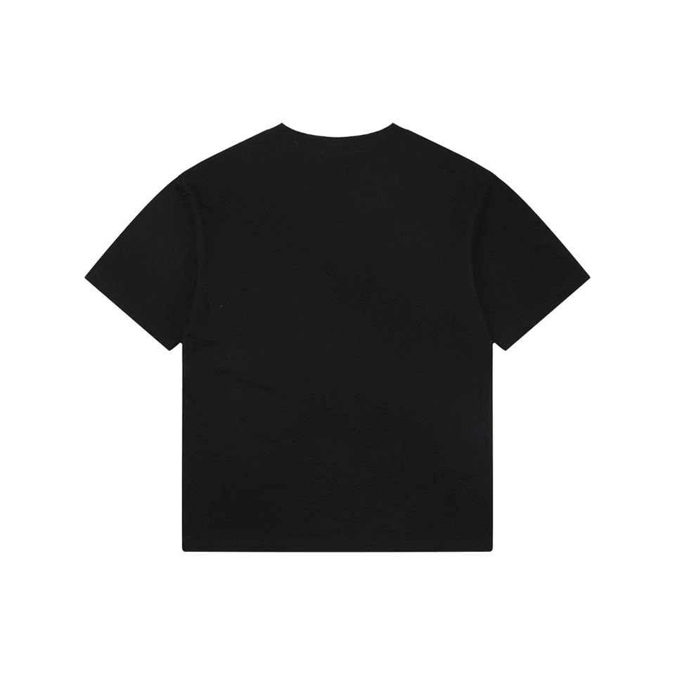 Bape Baby Milo Samurai Graphic T-Shirt Black back view