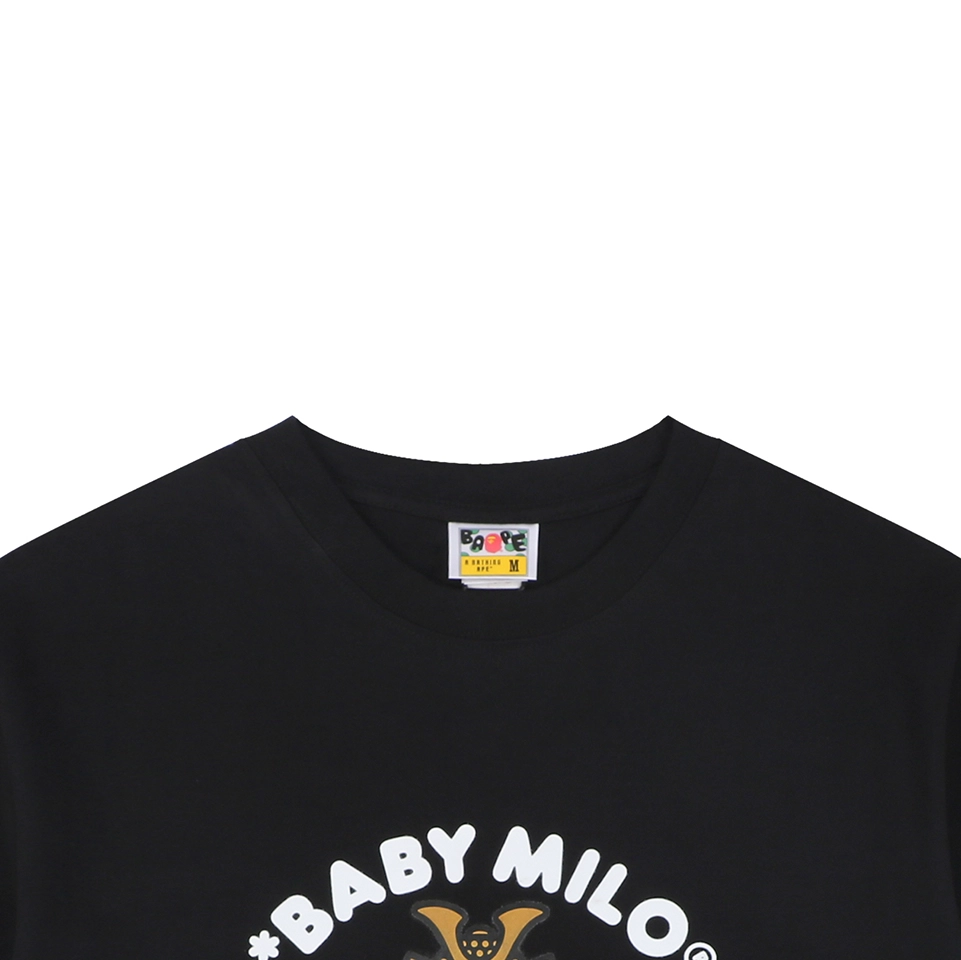 Bape Baby Milo Samurai Graphic T-Shirt Black