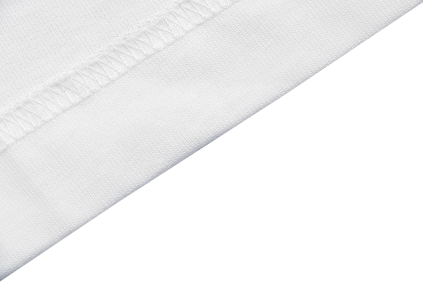 Burberry Check Flag Embroidered T-Shirt White