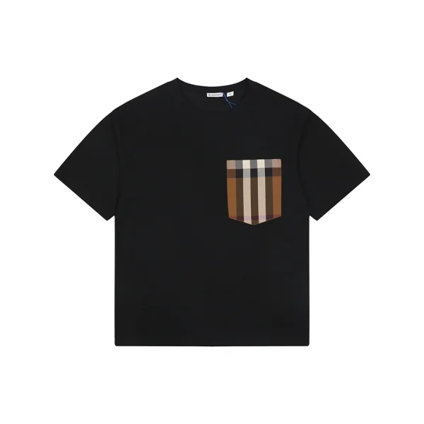 Burberry Check Pocket T-Shirt Front view