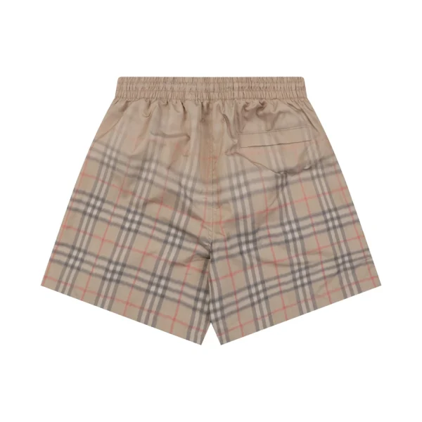 Burberry Gradient Check Swim Shorts Back view