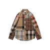 BBry Patchwork Vintage Check Shirt