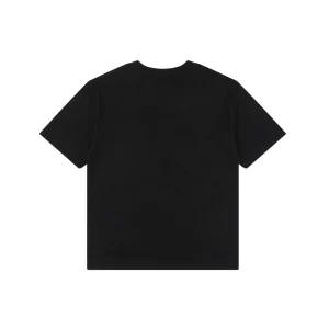 Burberry Thistle Logo Print T-Shirt Black Back view