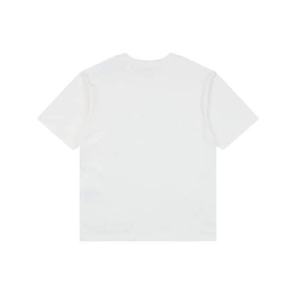 Burberry Thistle Logo Print T-Shirt White Back view