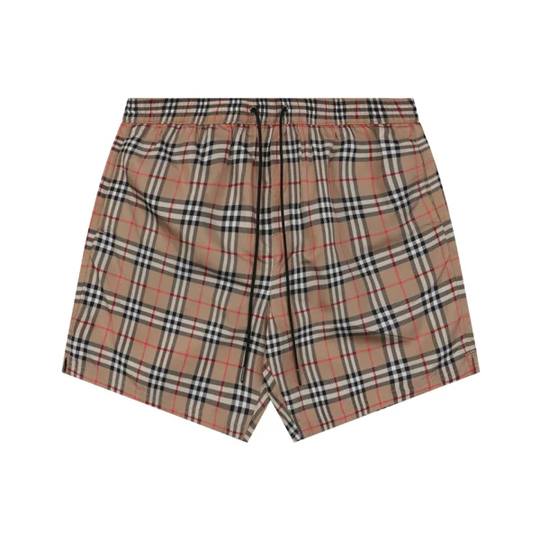 Burberry Vintage Check Lined Shorts Front view