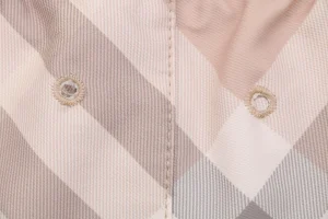 Burberry Vintage Check Mesh-Lined Nylon Shorts Pink