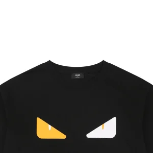 Fendi Monster Eyes Rubber Patch T-Shirt
