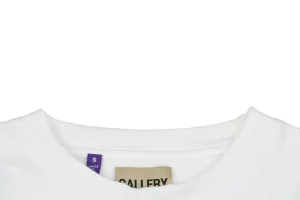 Gallery Dept Pocket Logo Sleeveless T-Shirt White Collar