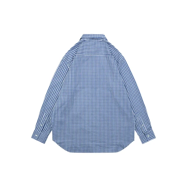 Loewe Anagram Pocket Check Shirt Back view