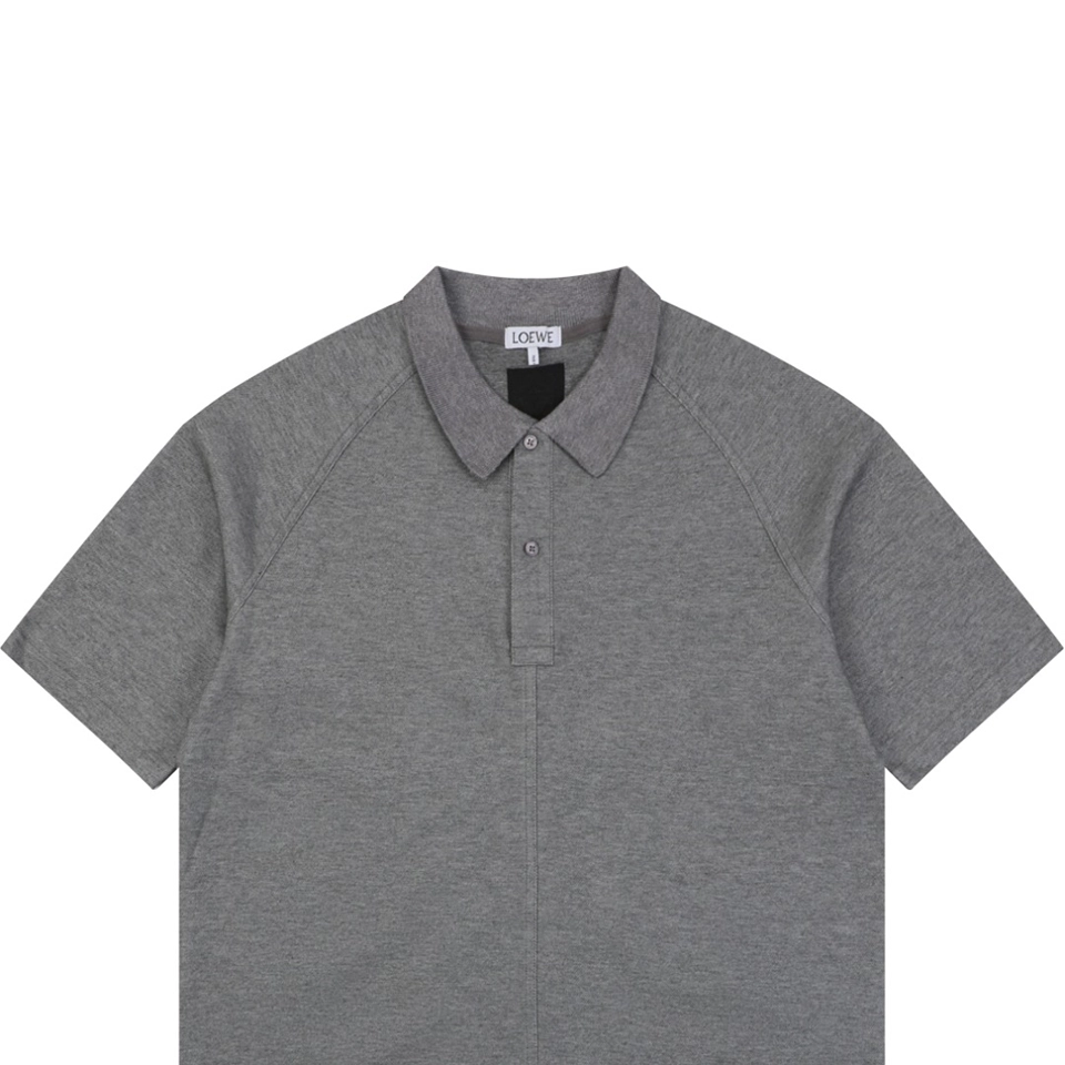 Loewe Center Seam Anagram Polo T-Shirt