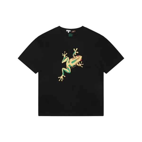 Loewe Frog Embroidered Graphic T-Shirt Front view