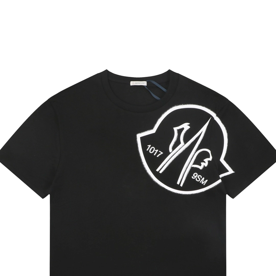 Moncler 1017 ALYX 9SM Halo Logo T-Shirt Black