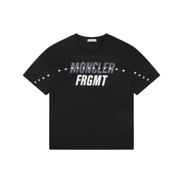 Moncler FRGMT Star Track Logo T-Shirt Front view