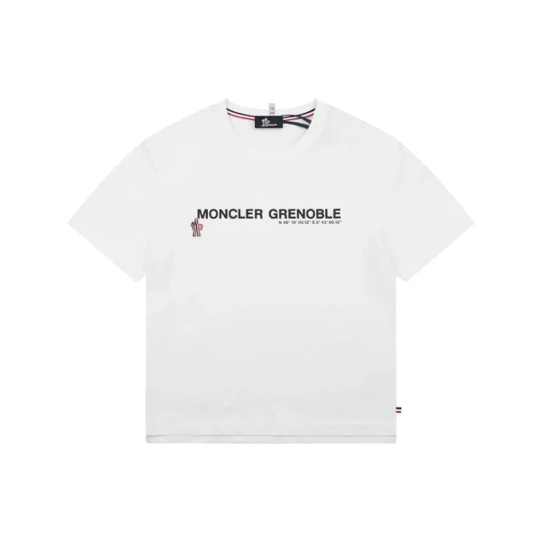 Moncler Grenoble Coordinate Logo T-Shirt Front view