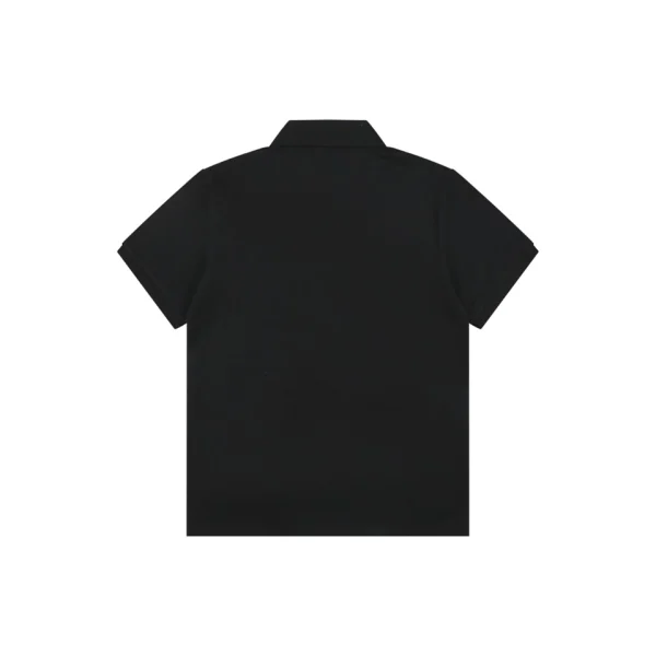 Moncler Logo Embroidered Polo T-Shirt Back view