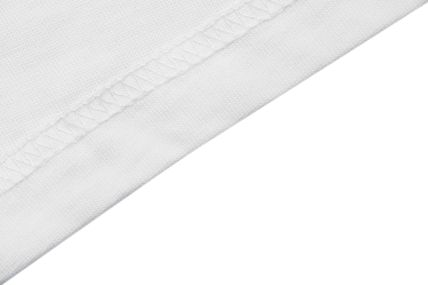 Moncler Logo Ribbed Collar T-Shirt White