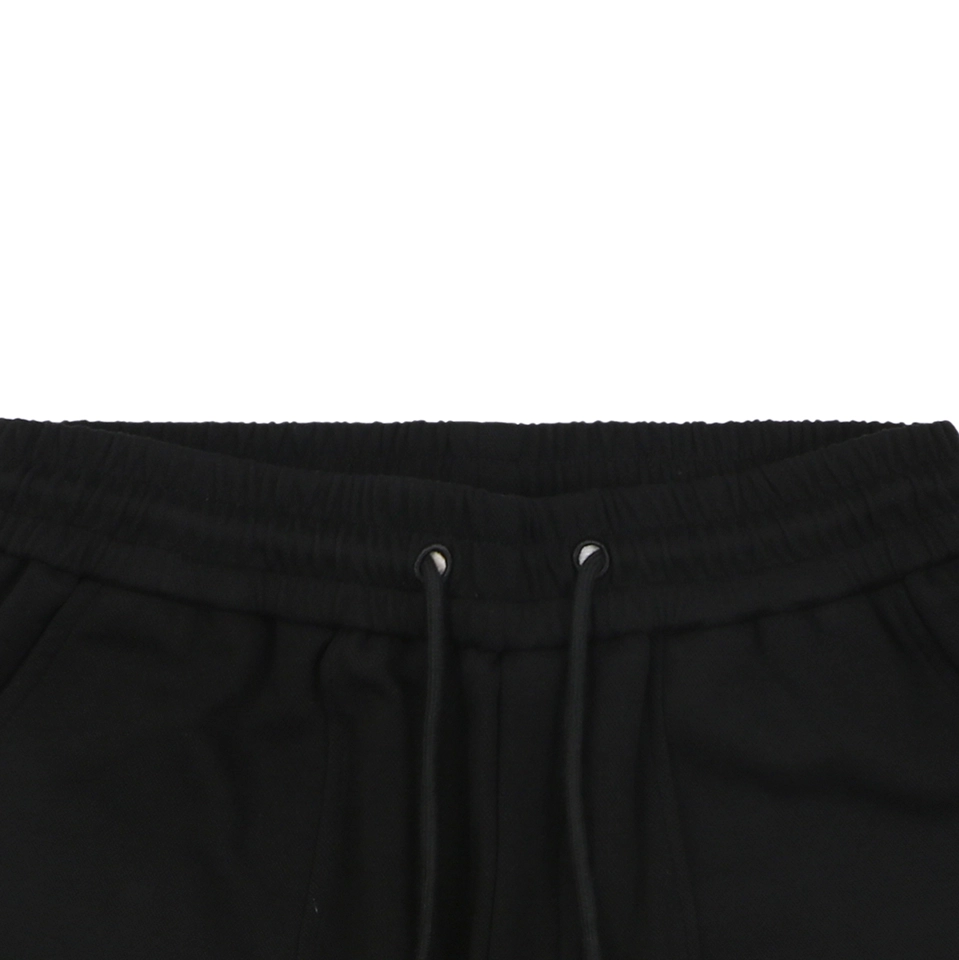 Moncler Tricolor Webbing Logo Shorts Black