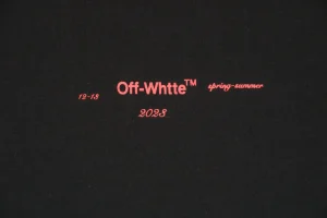 OFF-WHITE Color Dye Arrow Print T-Shirt Front Print