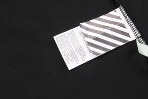 OFF-WHITE Color Dye Arrow Print T-Shirt Wash label