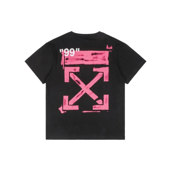 Off-White Spray Arrow “99” T-Shirt Back view