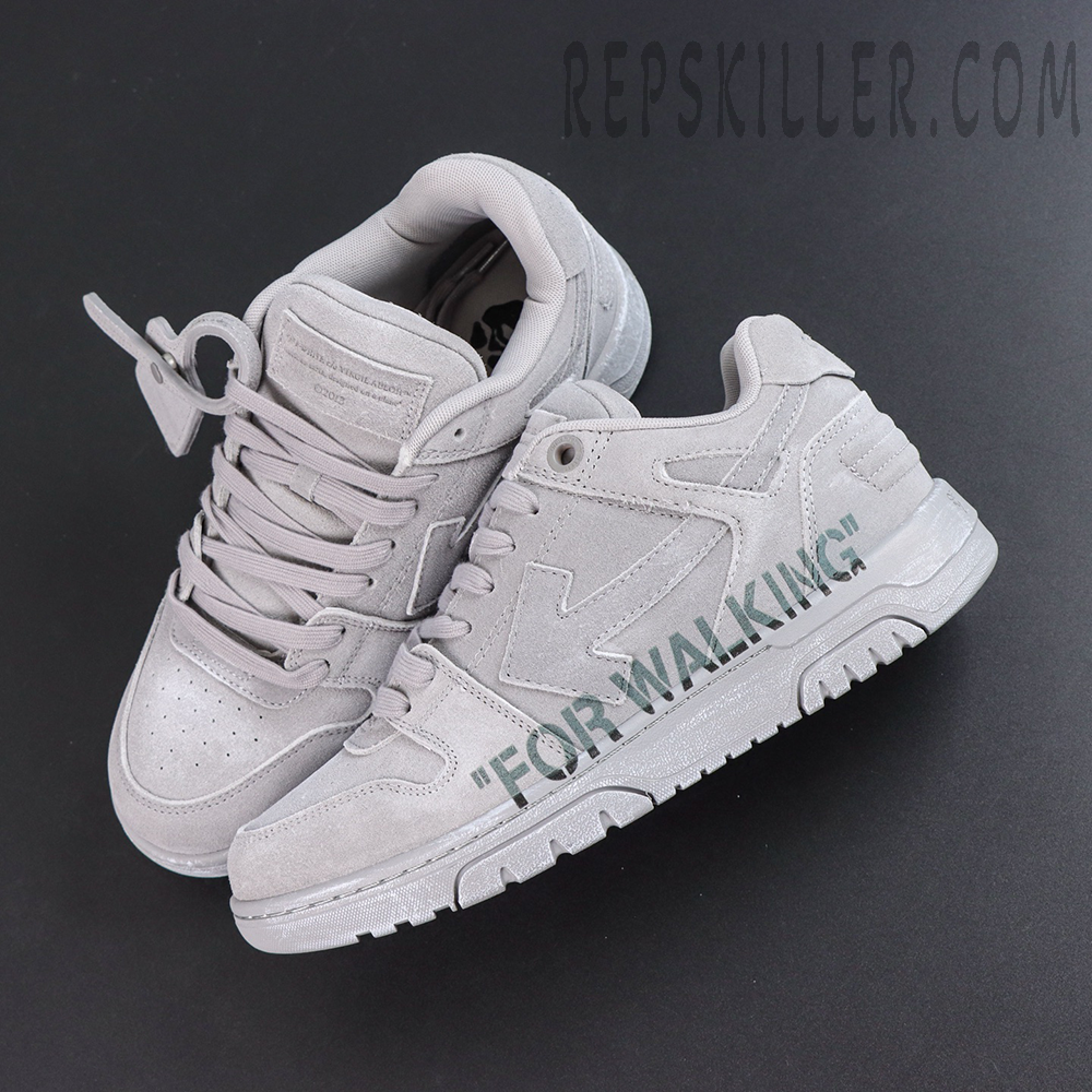 Out Of Office "For Walking" Sneakers 'GREY - DARK GREY'