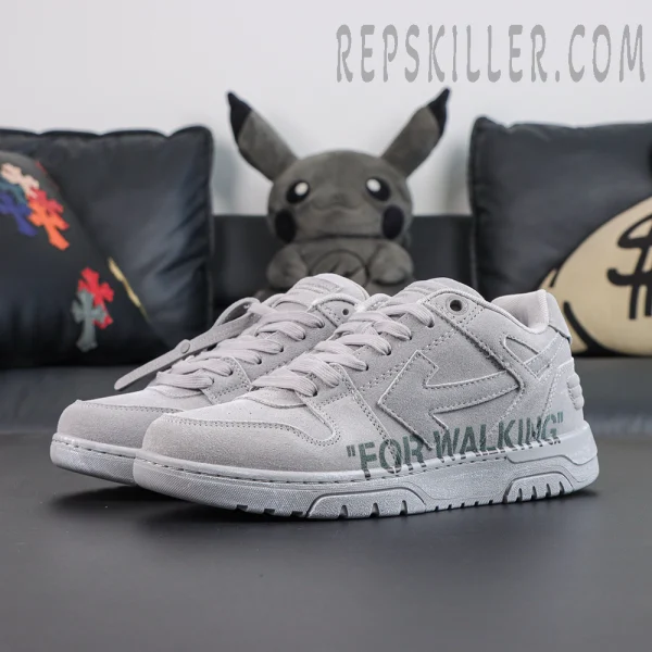Out Of Office "For Walking" Sneakers 'GREY - DARK GREY'