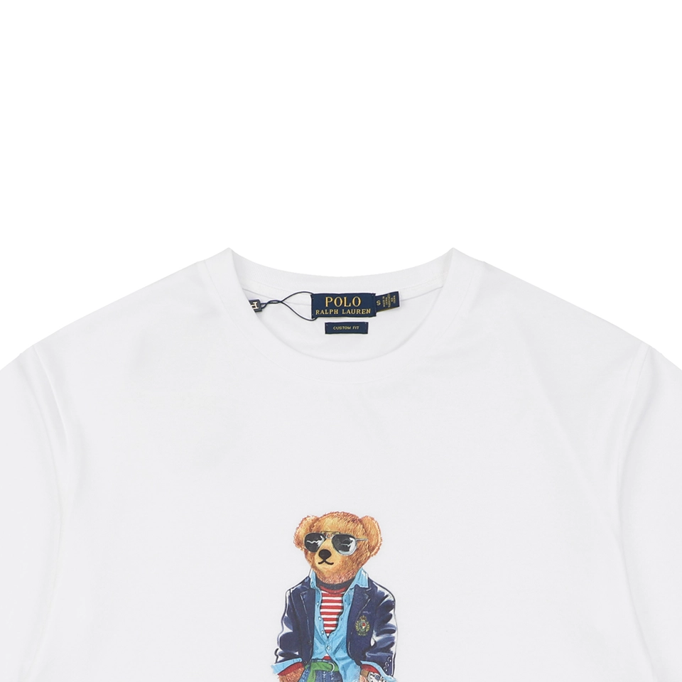 Ralph Lauren Polo Bear Graphic T-Shirt White