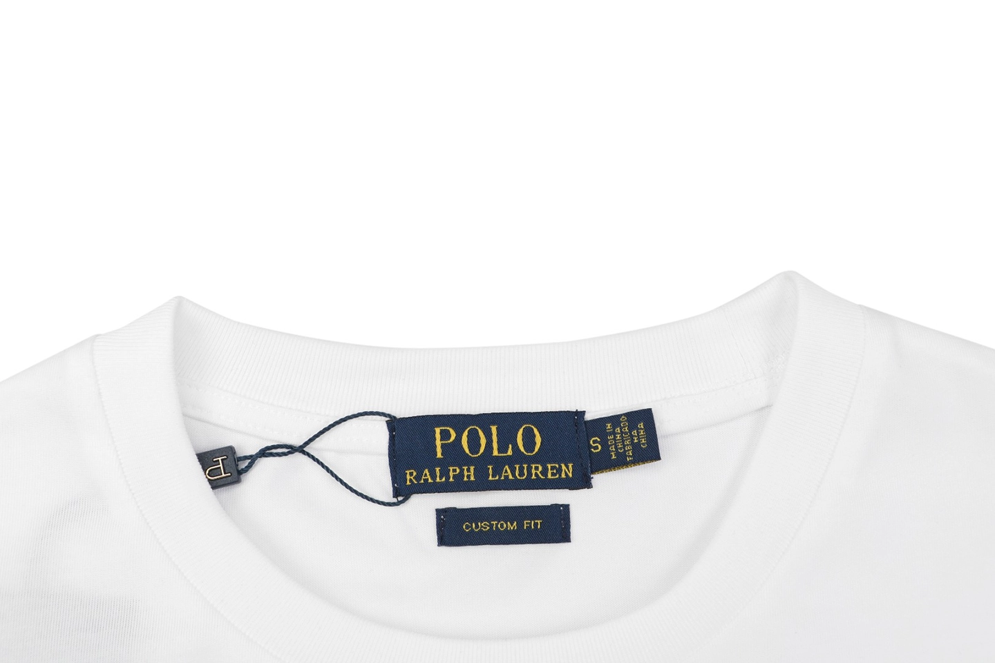 Ralph Lauren Polo Bear Graphic T-Shirt White Collar