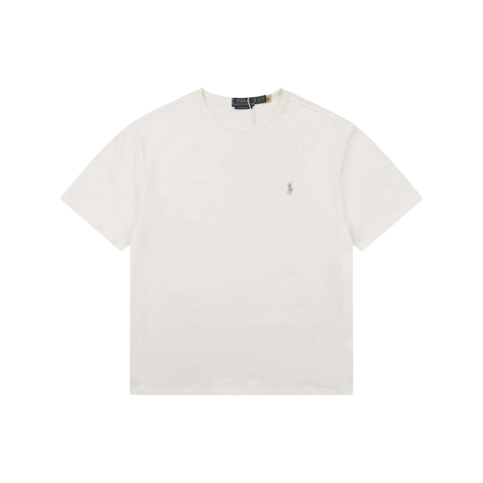 Ralph Lauren Pony Embroidered Crewneck T-Shirt Front view