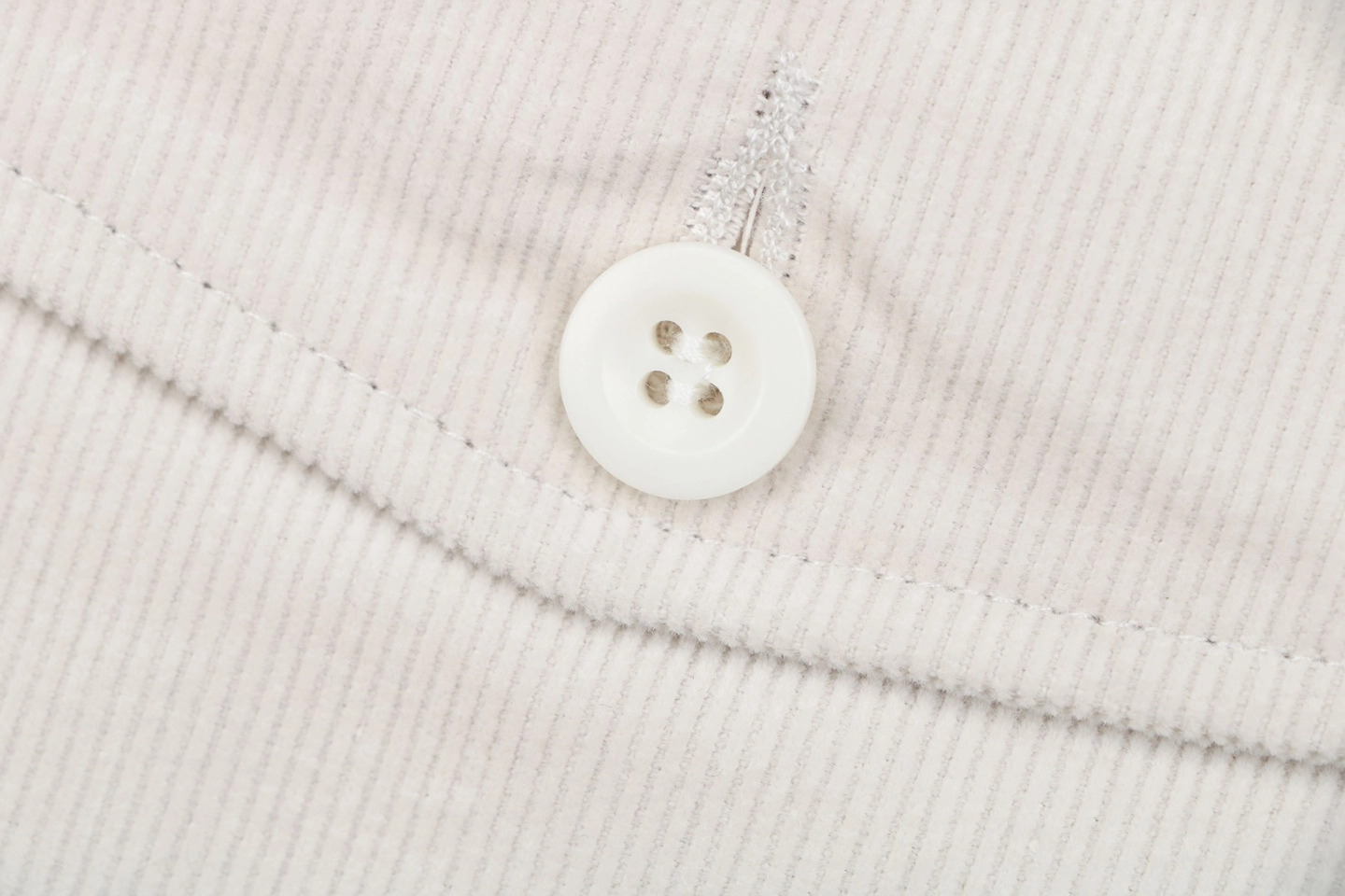 Ralph Lauren Pony Logo Corduroy Shorts Button