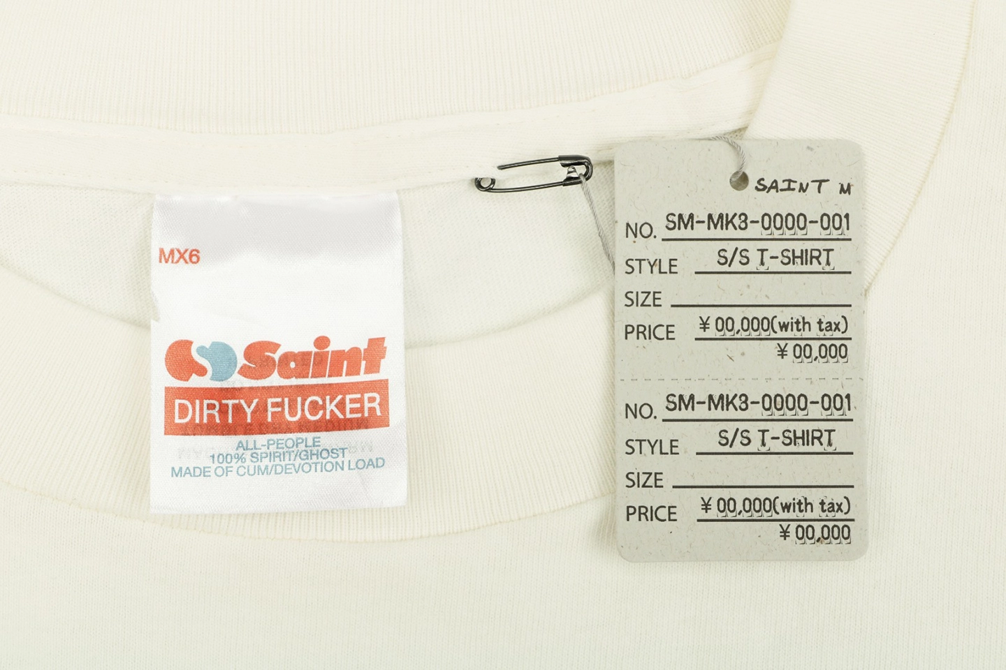 Saint Michael Bunny Girl Pocket Print T-Shirt9.jpeg