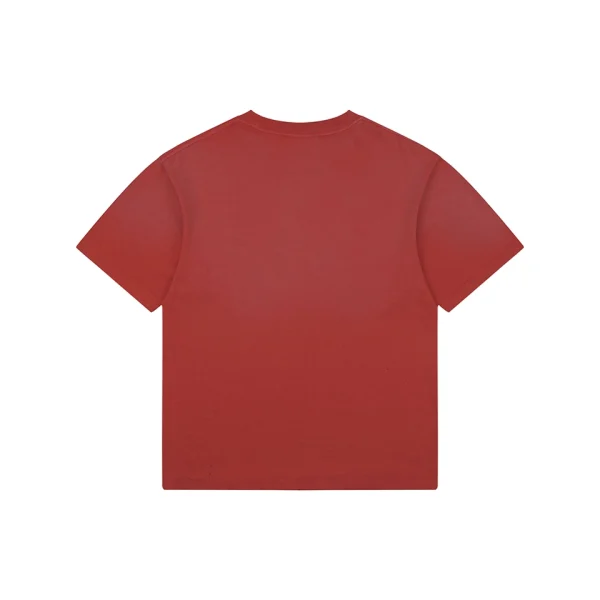 Saint Michael Cloud Lightning Graphic T-Shirt Back view