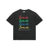 Saint Michael Colorful “Saint” Logo Vintage Washed T-Shirt