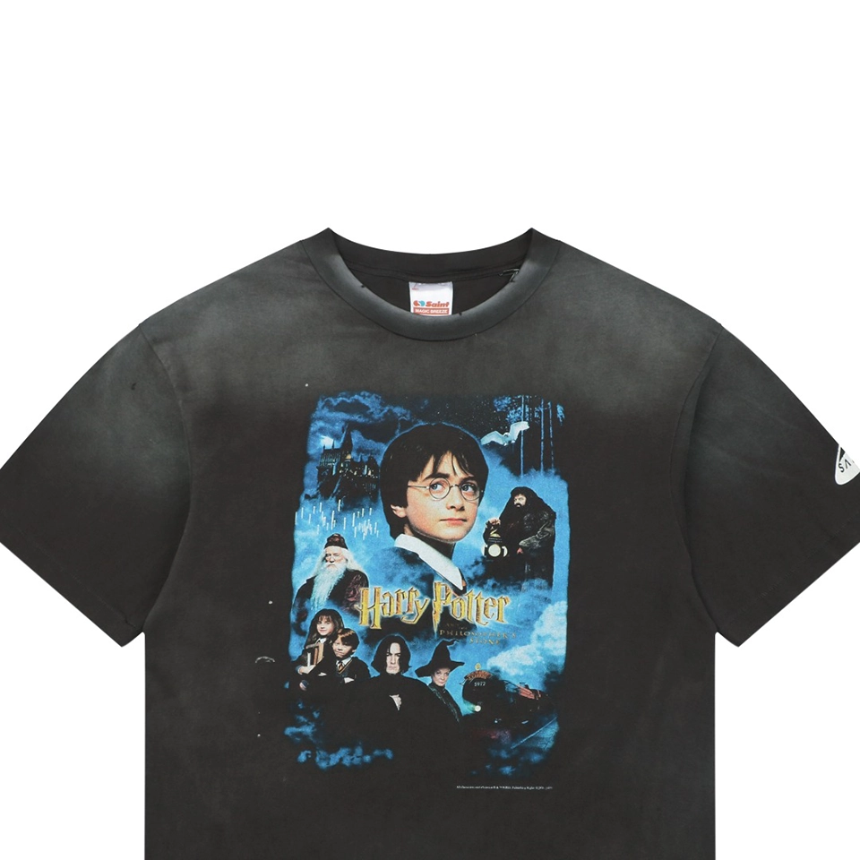 Saint Michael Harry Potter Hogwarts Graphic T-Shirt
