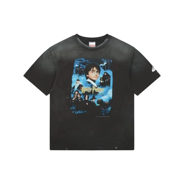 Saint Michael Harry Potter Hogwarts Graphic T-Shirt Front view