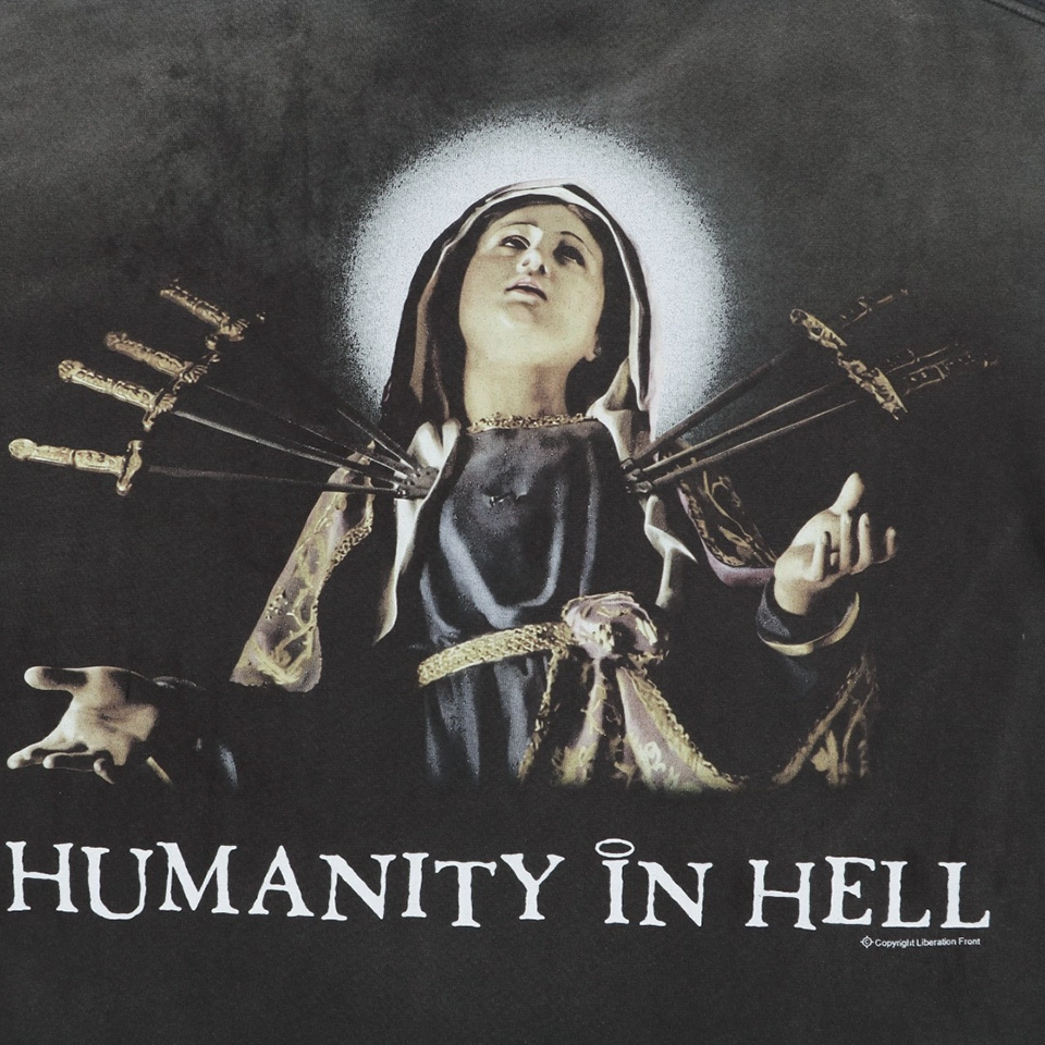 Saint Michael Jesus & Virgin Mary Suffering Graphic T-Shirt8.jpeg
