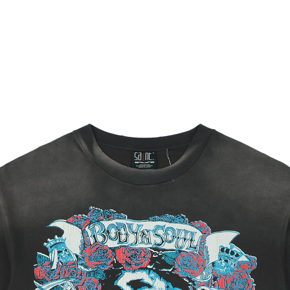 Saint Michael Rose Jesus Graphic T-Shirt
