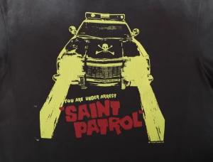 Saint Michael Saint Patrol Graphic T-Shirt Front Print