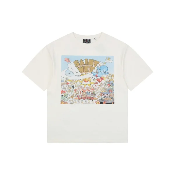 Saint Michael Volcano Party Graphic T-Shirt Front view