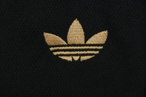 Adidas KT0653 Trefoil Embroidered Three-Stripe Track Pants Black Brand