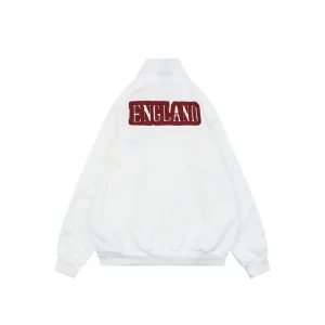 Adidas Originals England Embroidered Track Jacket White Back view