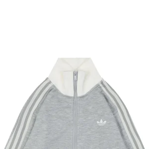 Adidas Originals KY8455 Trefoil 3-Stripes Track Jacket Grey