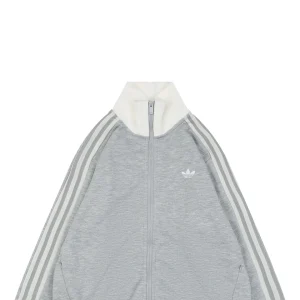 Adidas Originals KY8455 Trefoil 3-Stripes Track Jacket Grey