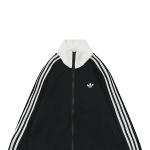 Adidas Originals KY8455 Trefoil 3-Stripes Track Jacket Black