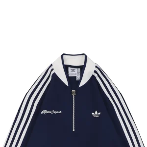 Adidas Originals Signature 3-Stripes Half-Zip Track Jacket Navy