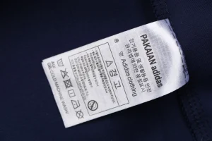 Adidas Originals Signature 3-Stripes Half-Zip Track Jacket Navy Wash label