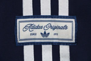 Adidas Originals Signature 3-Stripes Half-Zip Track Jacket Navy
