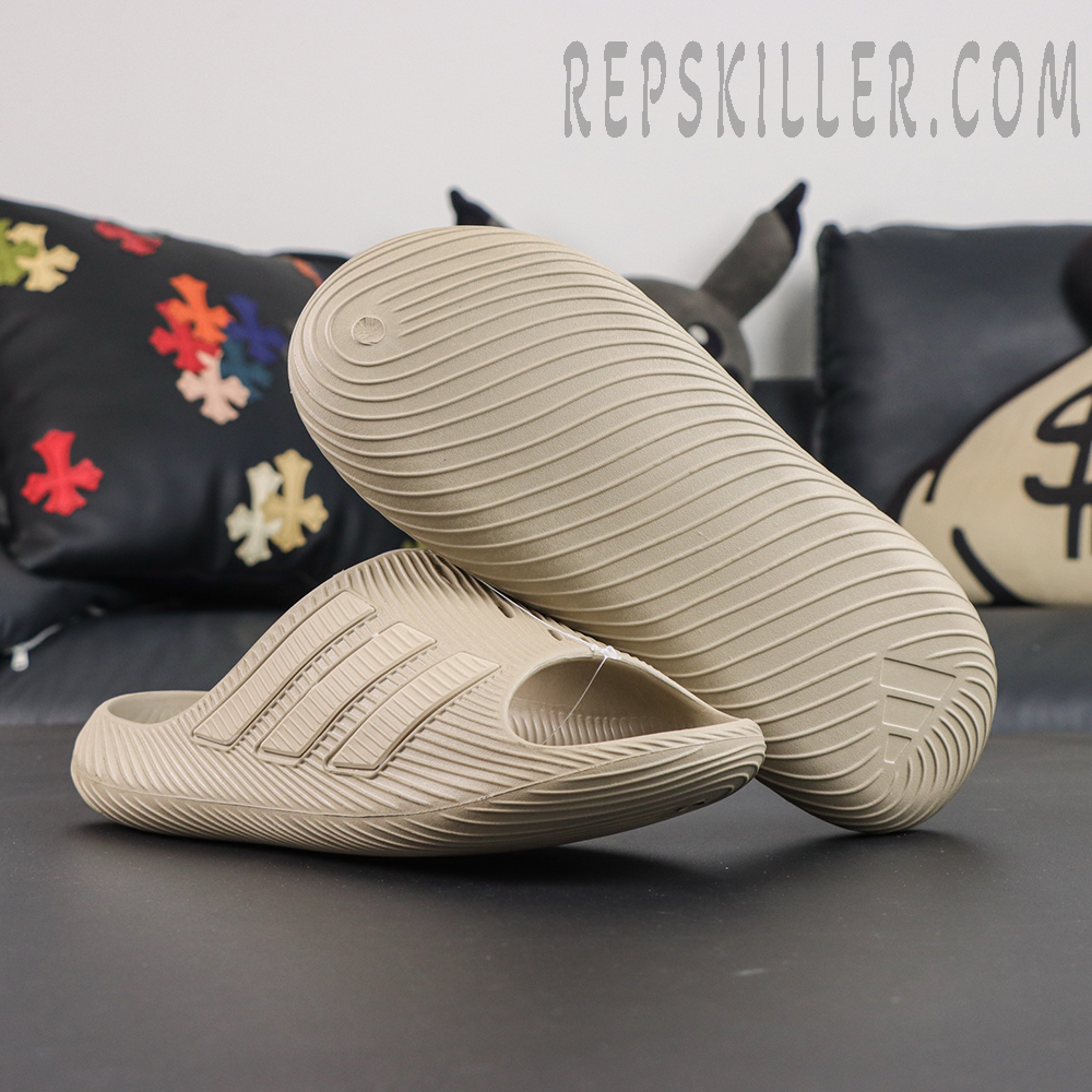 Adidas Sportswear Purechill Slides 'Khaki Gold'