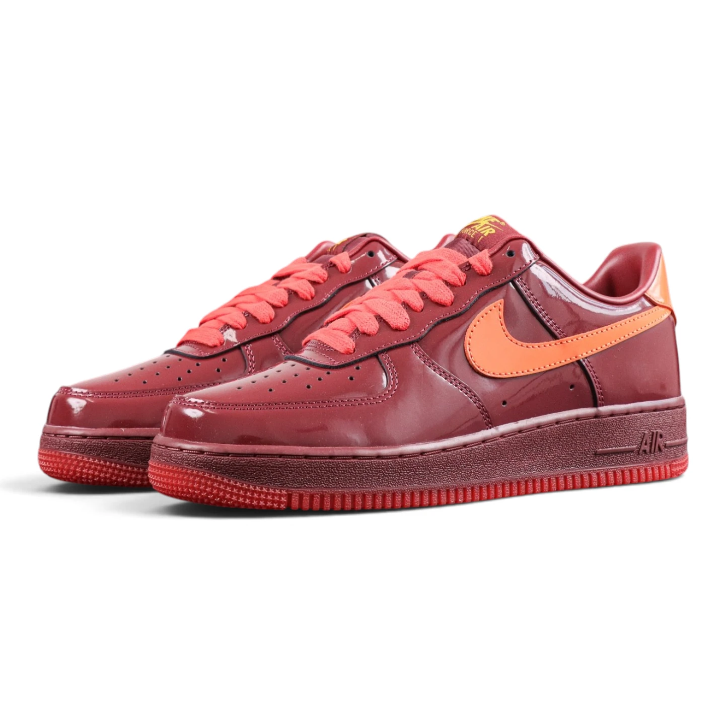 Air Force 1 Low 'Patent Leather Dark Team Red' 2026